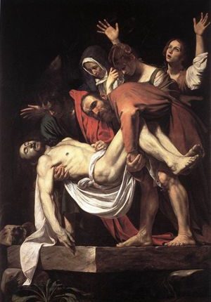 Caravaggio, Deposizione nel sepolcro, 1602-04, Pinacoteca Vaticana